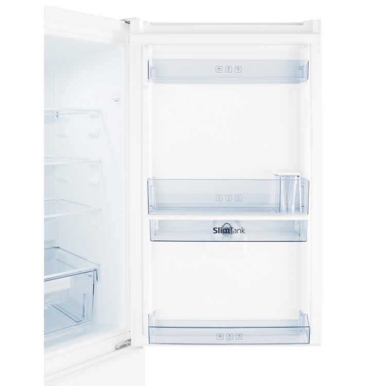 Beko CFG1582DW 166L Frost Free 50/50 Freestanding Fridge Freezer With Water Dispenser White