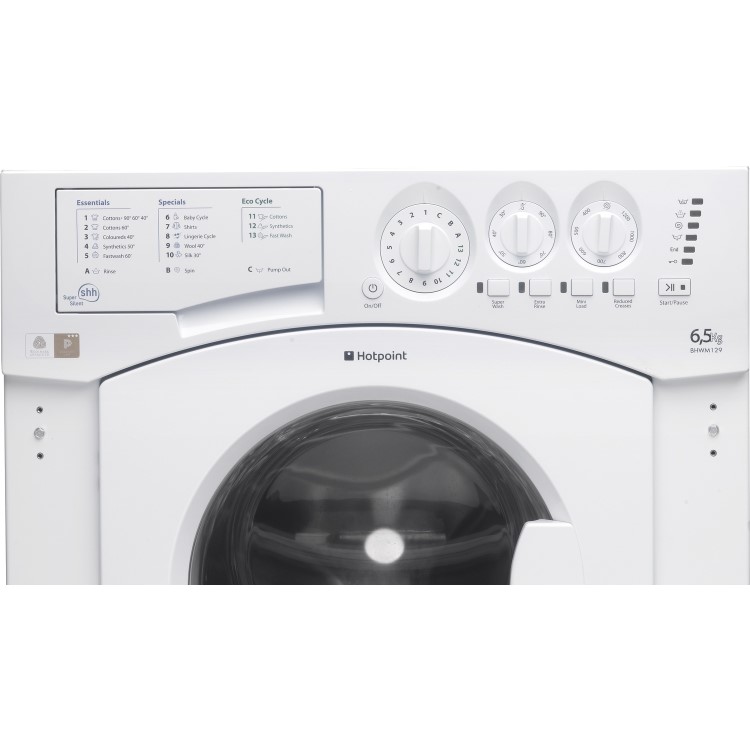 Hotpoint BHWM129 7kg 1200rpm Integrated Washing Machine