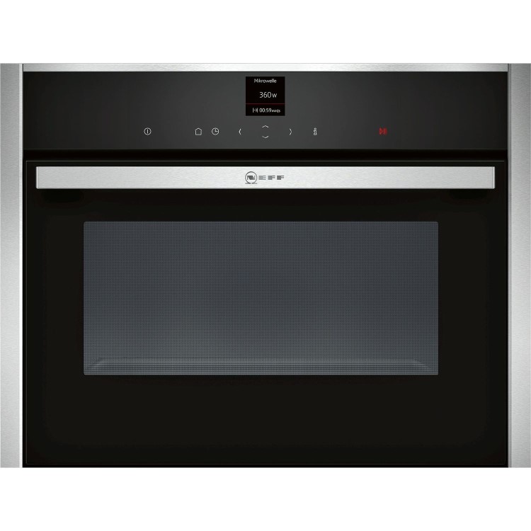 Neff N70 36L 900W Built In Microwave - Stainless Steel