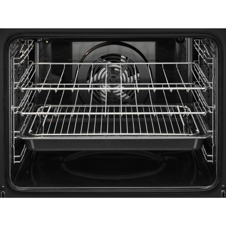 Zanussi ZOP37972BK Multifunction Single Oven With Pyrolytic Cleaning - Black