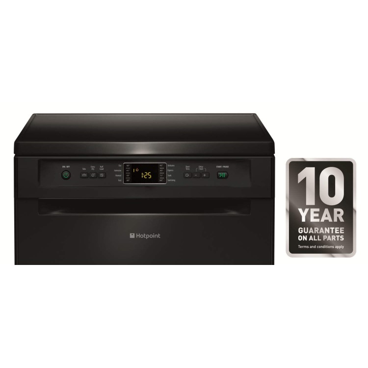 Hotpoint FDFEX11011K 13 Place Freestanding Dishwasher Black