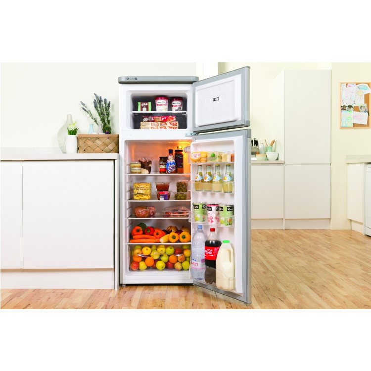 Indesit RAA29S Top Mount 80/20 Freestanding Fridge Freezer Silver