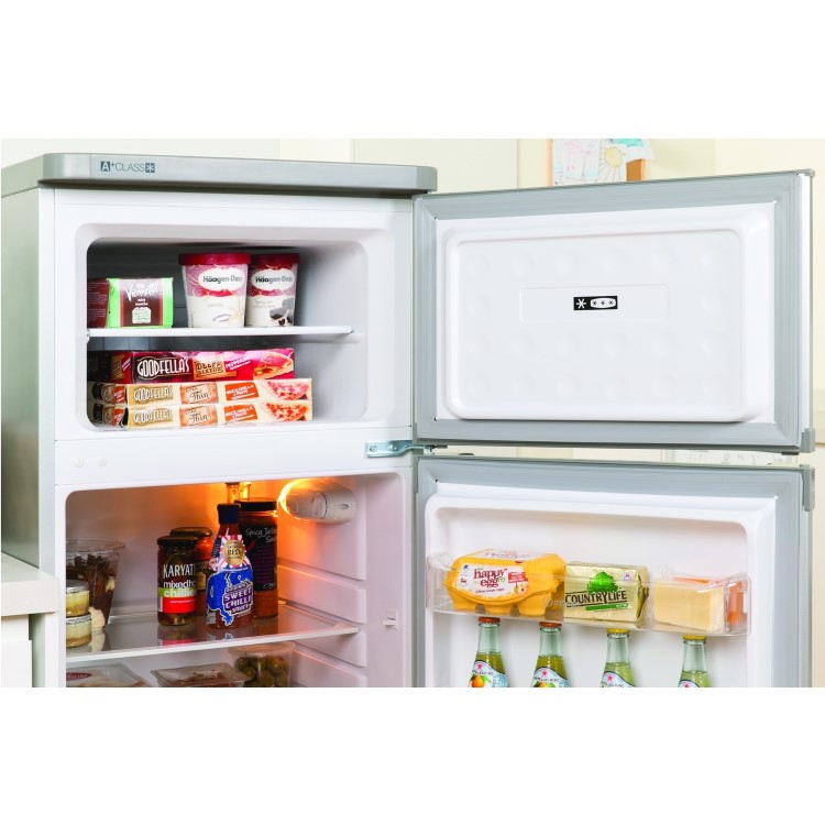 Indesit RAA29S Top Mount 80/20 Freestanding Fridge Freezer Silver