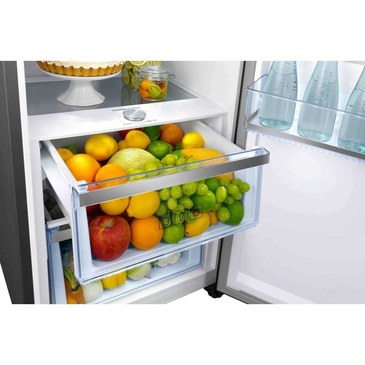 Samsung 380 Litre Tall Freestanding Fridge  - Refined Steel