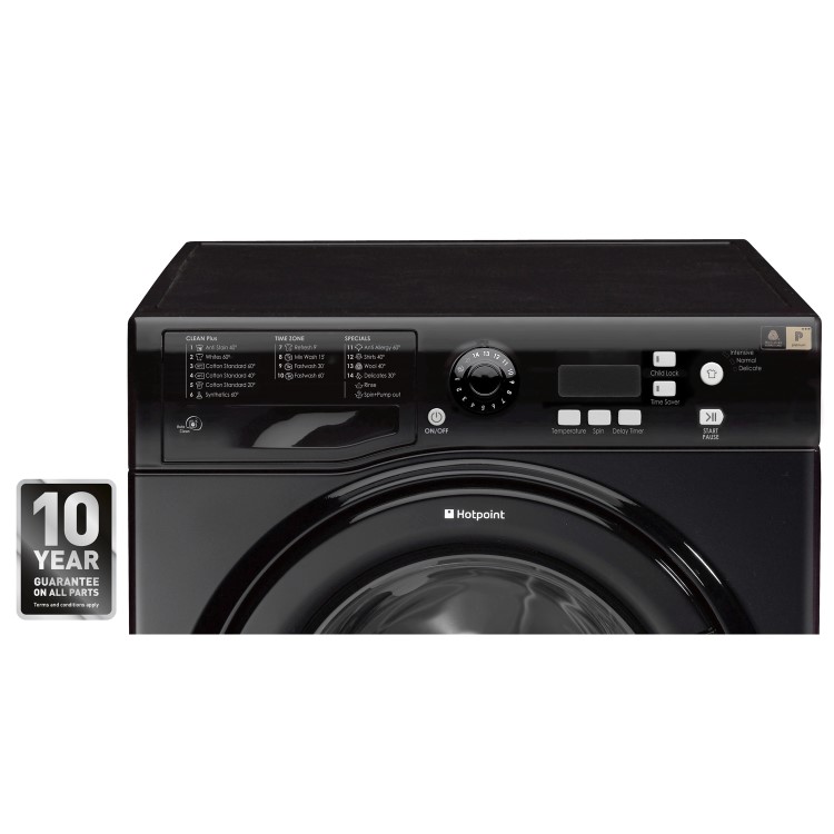 Hotpoint WMXTF742K Extra 7kg 1400 Spin Washing Machine - Black