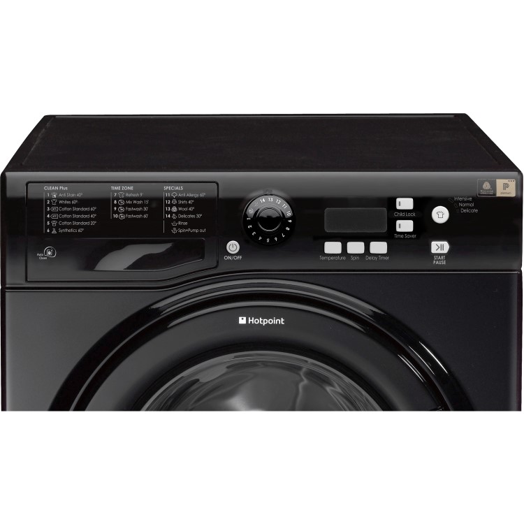 Hotpoint WMXTF742K Extra 7kg 1400 Spin Washing Machine - Black