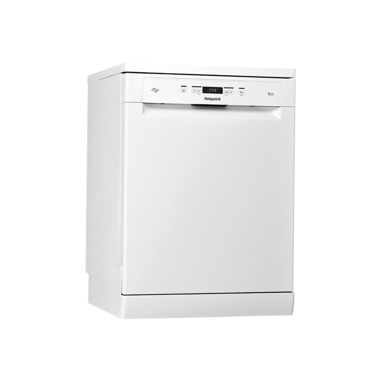 HOTPOINT HFO3C23WF EcoTech 14 Place Freestanding Dishwasher With Cutlery Tray & Inverter Motor - Whi