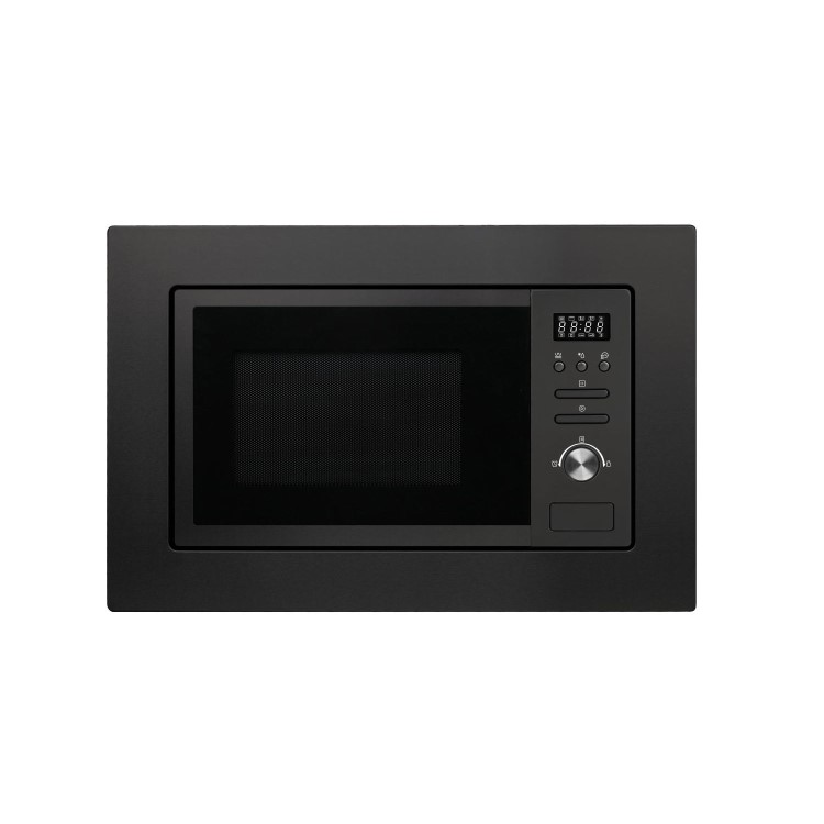 Refurbished electriQ eiQMOGBI20BLACK Built In 20L with Grill 800W Microwave in Black