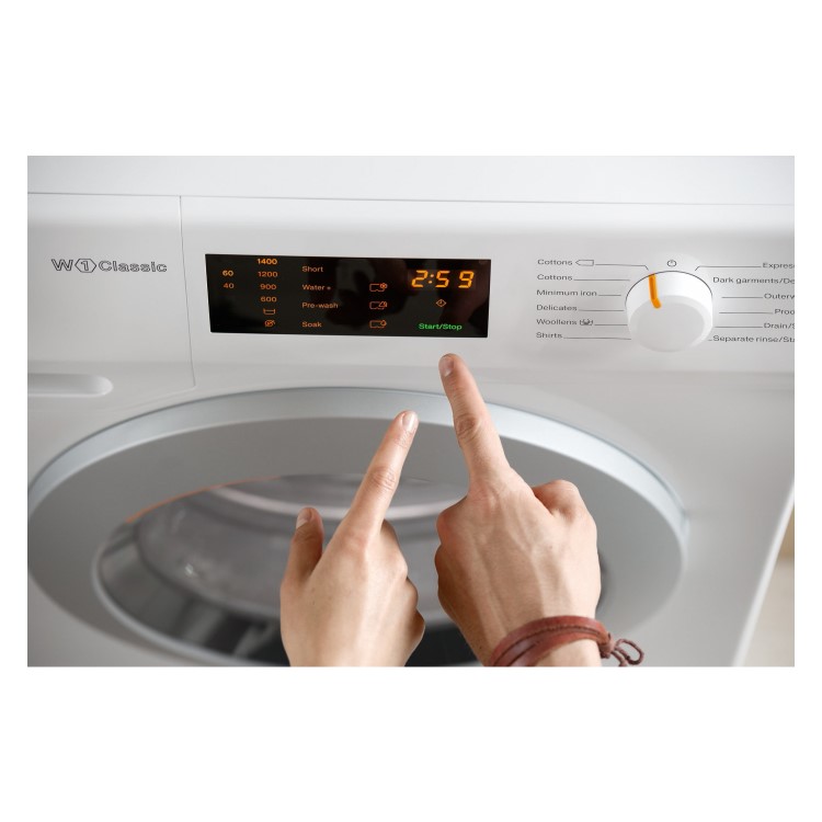 Miele WDB020 ECOClassic 7kg 1400rpm Freestanding Washing Machine-White