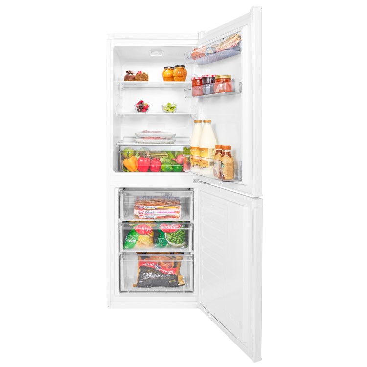 Beko CSG1552W 153x55cm 229L Feestanding Fridge Freezer - White