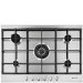 Smeg Cucina 70cm 5 Burner Gas Hob - Stainless Steel