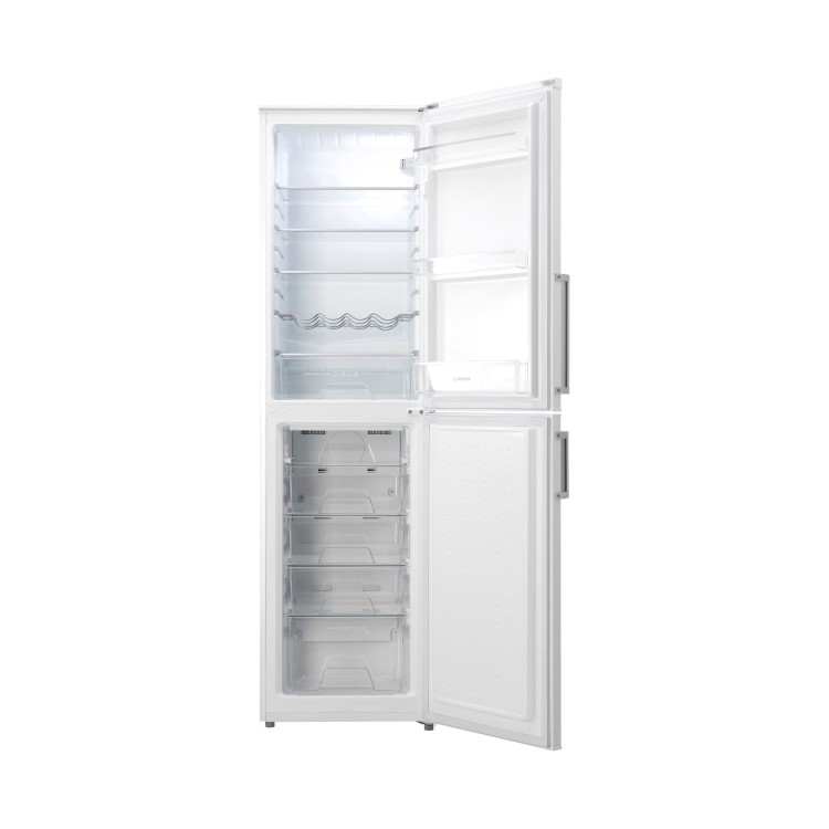 Hoover HVBF5192WHK 281 Litre Freestanding Fridge Freezer 50/50 Split Frost Free 55cm Wide - White