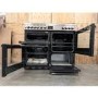 Refurbished Belling Cookcentre 100DF Professional 100cm Dual Fuel Range Cooker Stainless Steel