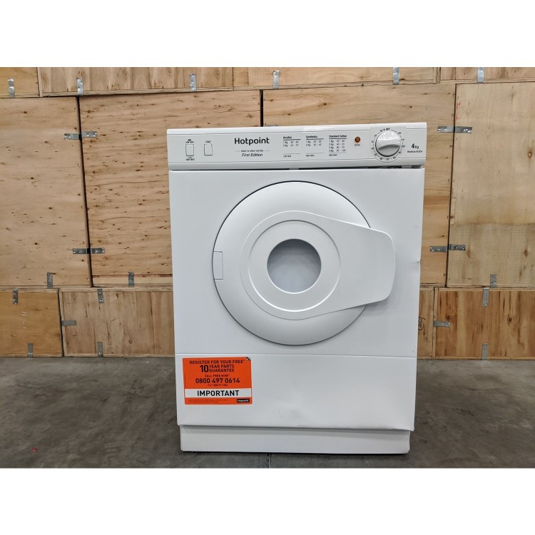 GRADE A3 - Hotpoint NV4D01P First Edition' 4kg Freestanding Front Vented Tumble Dryer - White