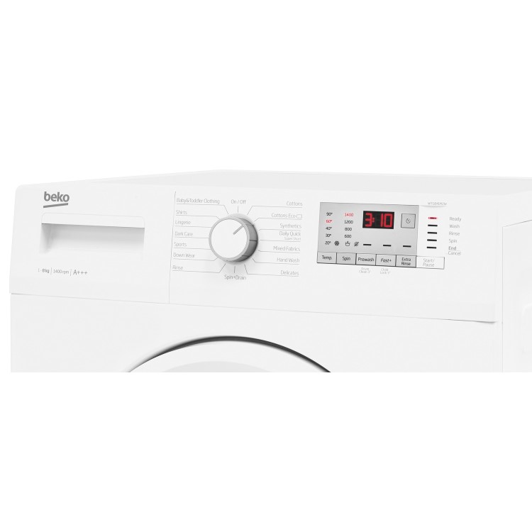 Beko WTG841M2W 8kg 1400rpm Freestanding Washing Machine - White