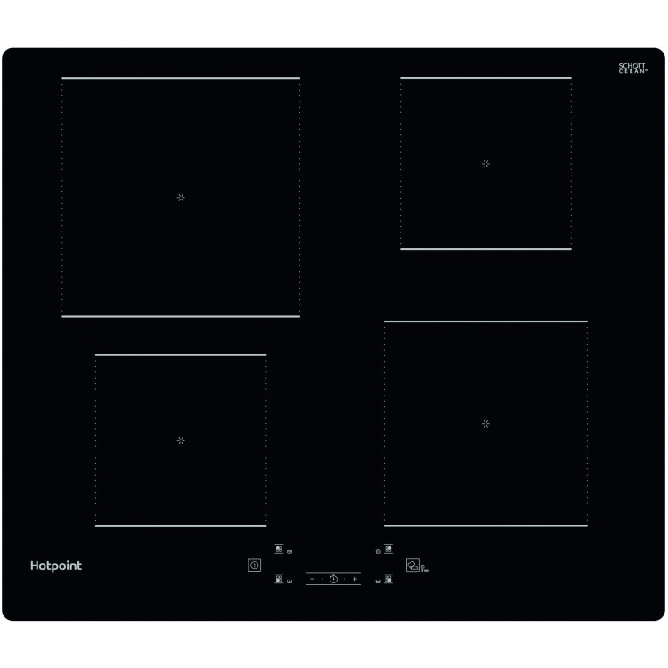 Hotpoint 59cm 4 Zone Induction Hob