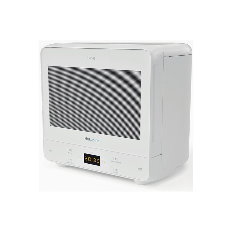 Hotpoint Xtraspace Curve 13L Digital Microwave - White