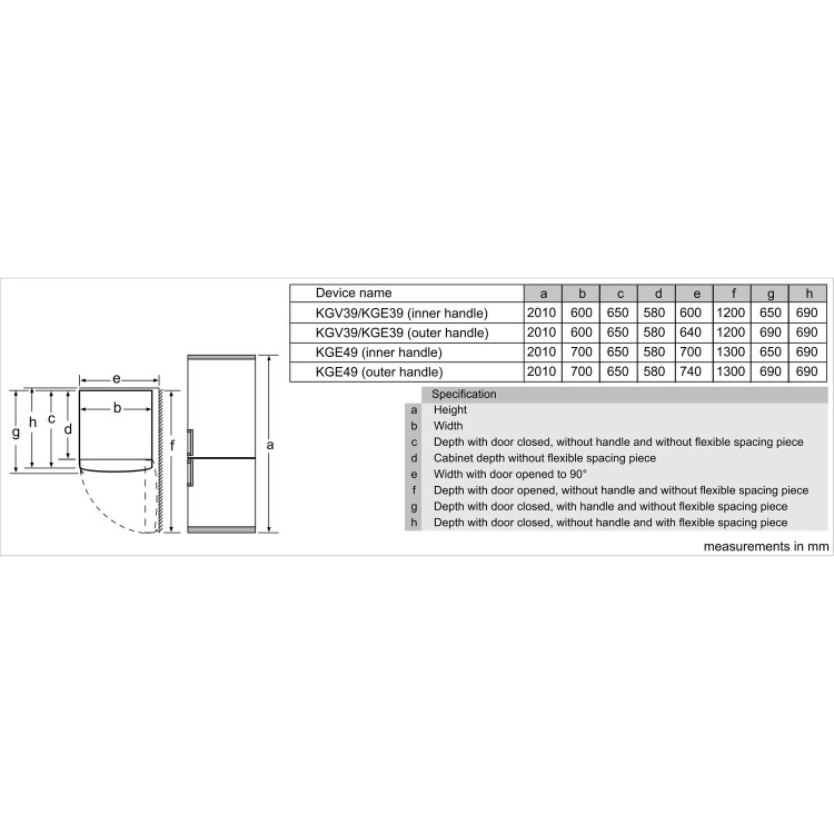 Bosch Series 6 413 Litre 60/40 Freestanding Fridge Freezer With VitaFresh  - Stainless Steel