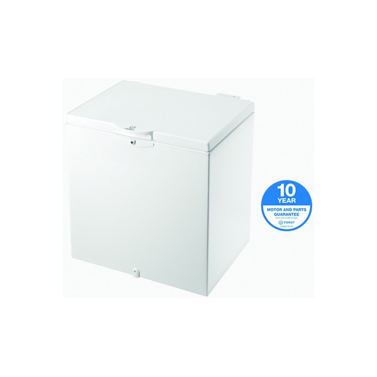 Indesit OS1A200H2 204 Litre Chest Freezer 65cm Deep 80cm Wide - White