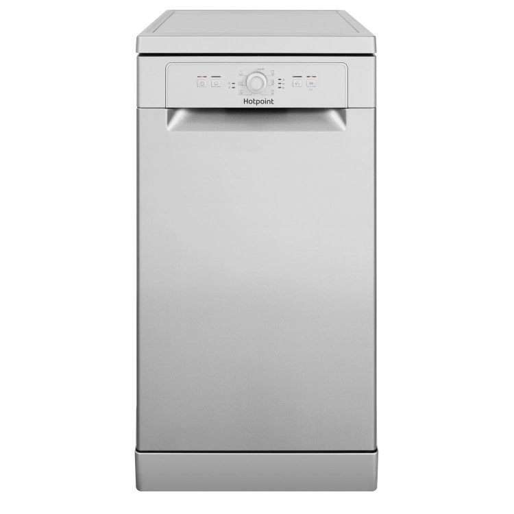 Hotpoint Aquarius Slimline Freestanding Dishwasher - Silver