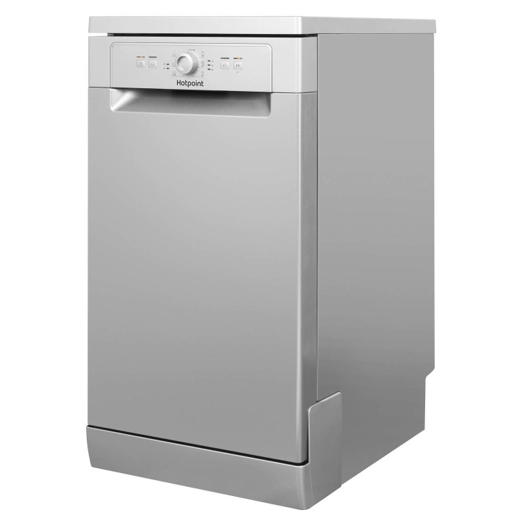 Hotpoint Aquarius Slimline Freestanding Dishwasher - Silver