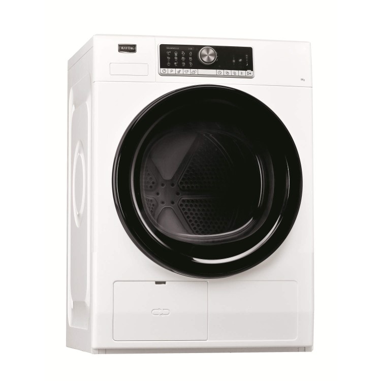 Refurbished Maytag HMMR80530 8kg Freestanding Heat Pump Condenser Tumble Dryer White