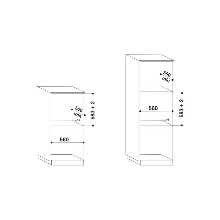 Hotpoint Gas Single Oven - Stainless Steel