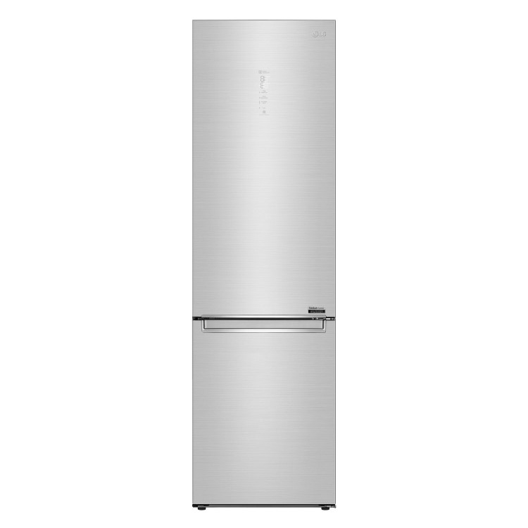 Refurbished LG GBB92STAXP Freestanding 384 Litre 70/30 Frost Free Fridge Freezer Stainless Steel