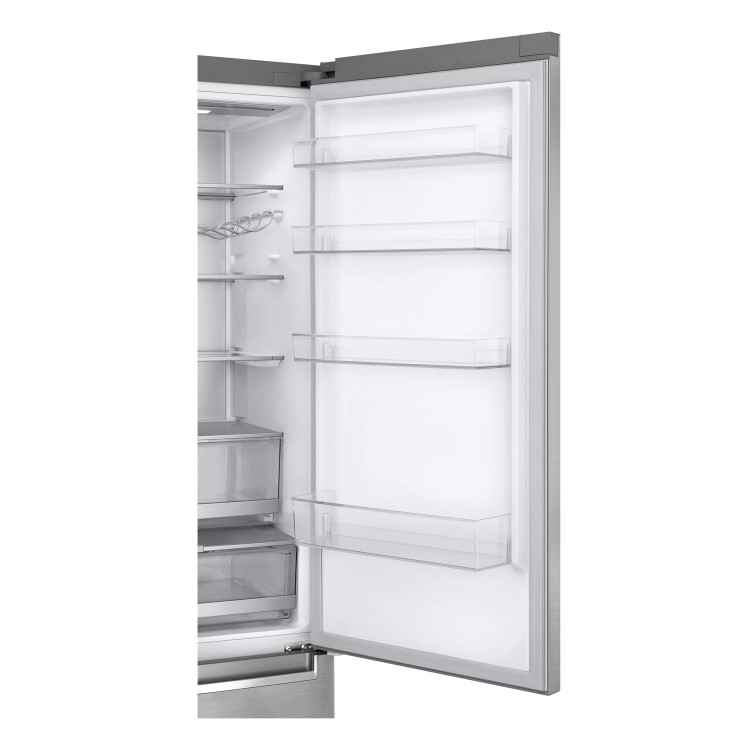 Refurbished LG GBB92STAXP Freestanding 384 Litre 70/30 Frost Free Fridge Freezer Stainless Steel