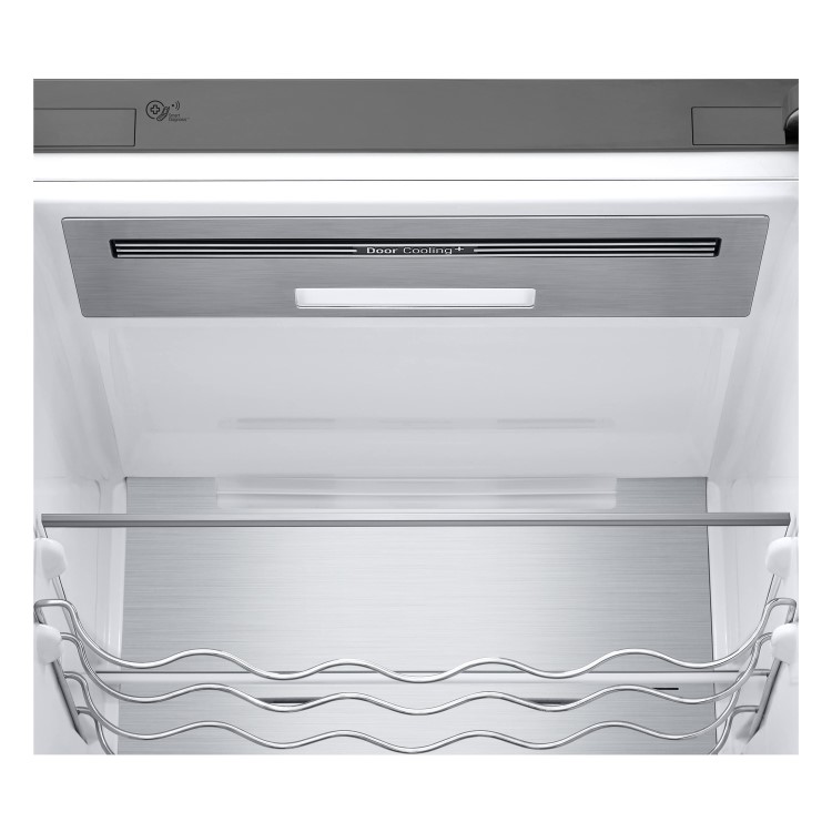 Refurbished LG GBB92STAXP Freestanding 384 Litre 70/30 Frost Free Fridge Freezer Stainless Steel