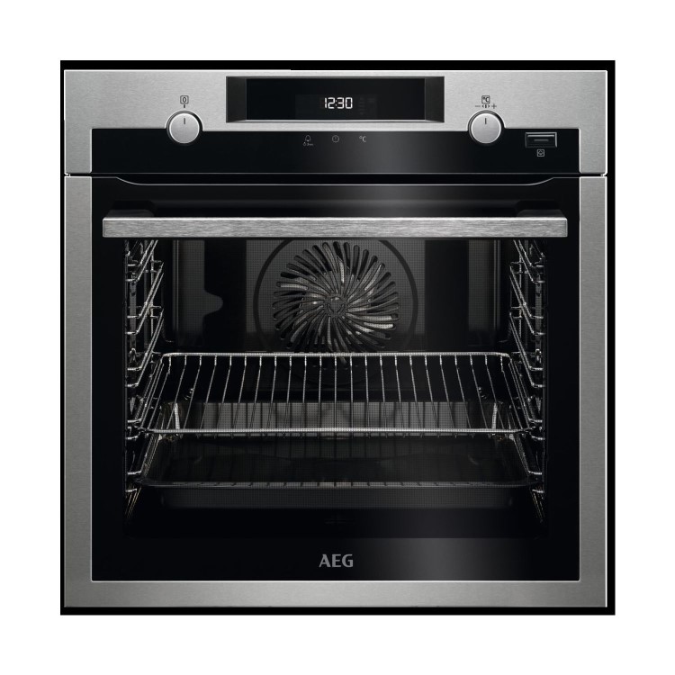 Refurbished AEG 6000 BPS555020M 60cm Single Built In Electric Oven