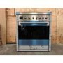 Refurbished Smeg Symphony C7GPX9 70cm Dual Fuel Range Cooker Stainless Steel