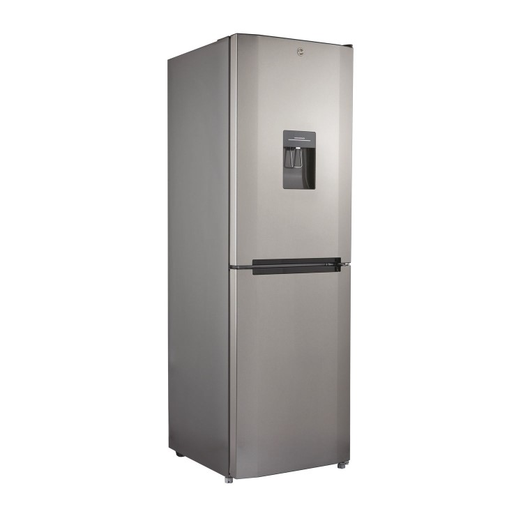 Hoover 308 Litre 50/50 Freestanding Fridge Freezer - Stainless steel look