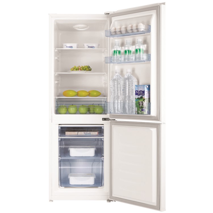 Fridgemaster 165 Litre 60/40 Freestanding Fridge Freezer - White