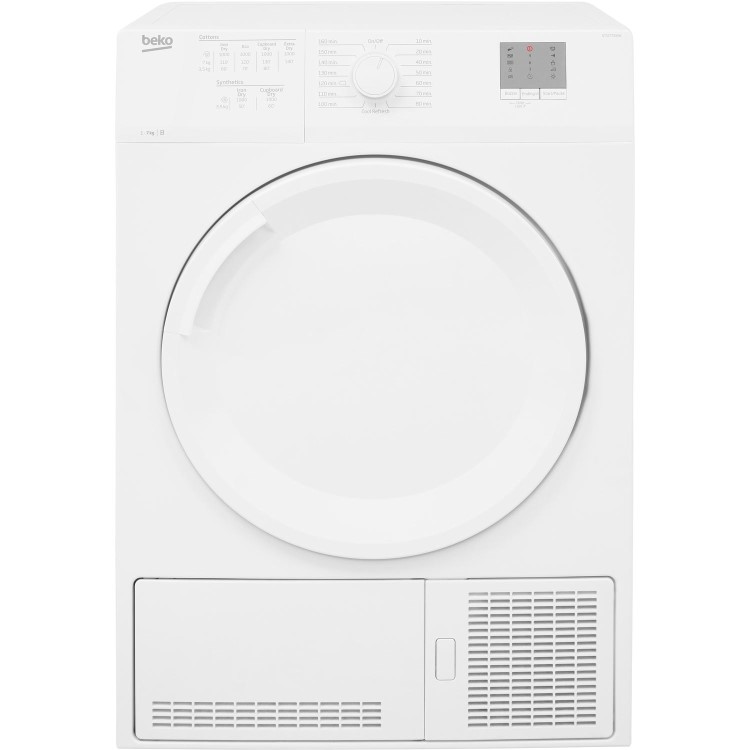 Beko 7kg Freestanding Condenser Tumble Dryer - White