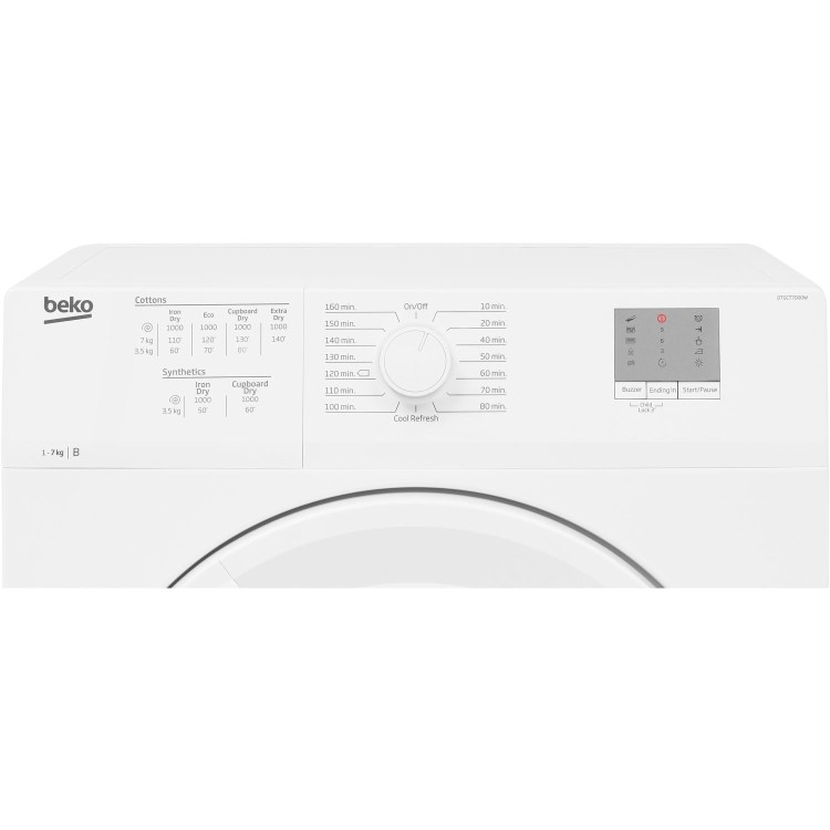 Beko 7kg Freestanding Condenser Tumble Dryer - White