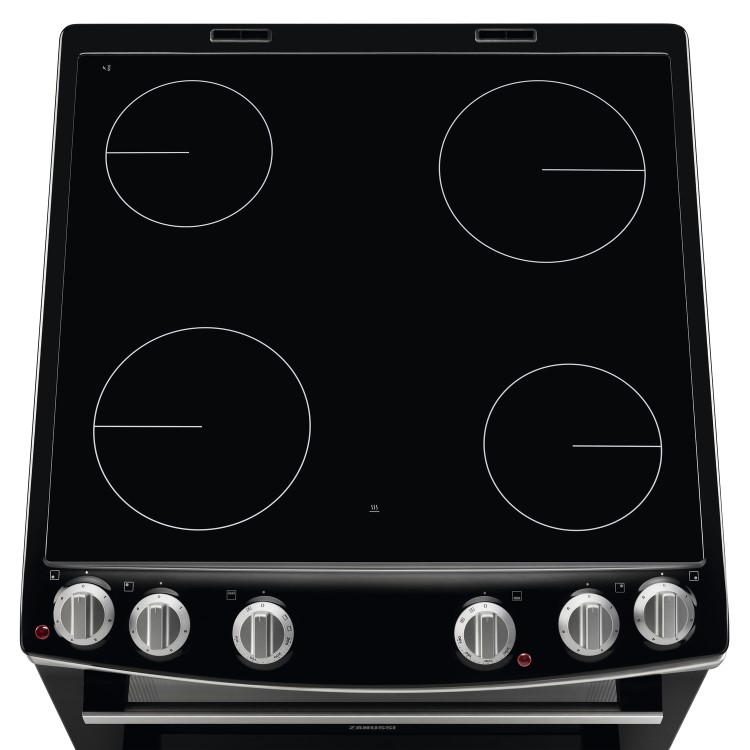 Zanussi 60cm Electric Cooker - Stainless Steel