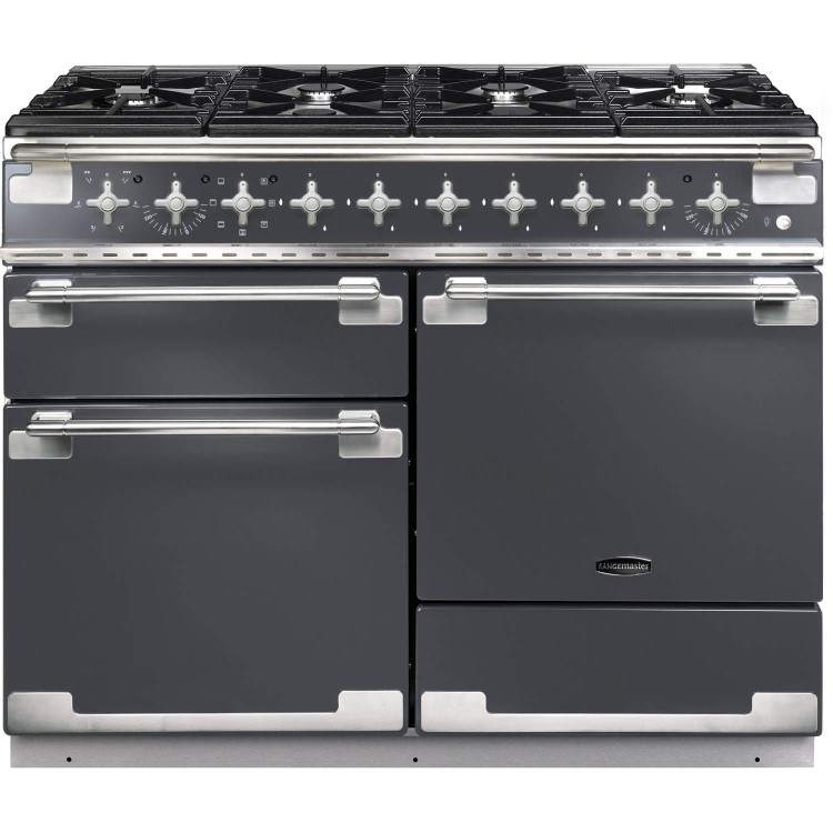 Rangemaster Elise 110cm Dual Fuel Range Cooker - Slate Grey