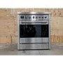 Refurbished Smeg Symphony C7GPX9 70cm Dual Fuel Range Cooker Stainless Steel