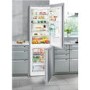 Liebherr 304 Litre 60/40 Freestanding Fridge Freezer - Stainless steel look