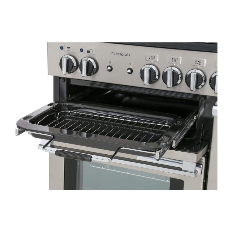 Rangemaster Professional Plus 100cm Dual Fuel Range Cooker - Stainless Steel