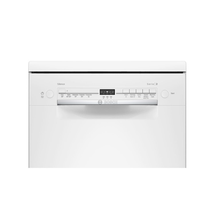 Bosch Series 2 9 Place Settings Freestanding Slimline Dishwasher - White