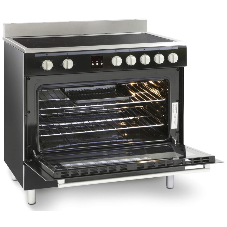 Montpellier 90cm Electric Range Cooker - Black