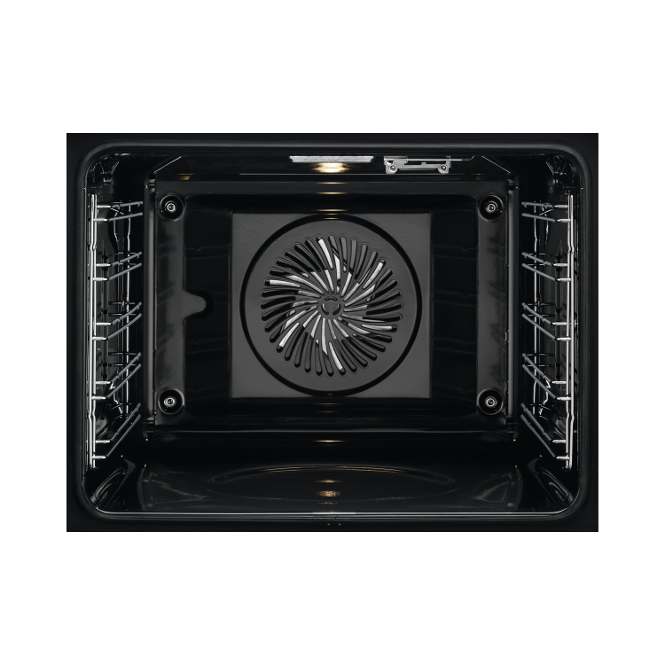 AEG SteamBake Pyrolytic Single Oven - Black