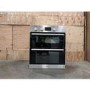 Refurbished Hotpoint Luce DU2540IX 60cm Double Built Under Electric Oven Stainless Steel