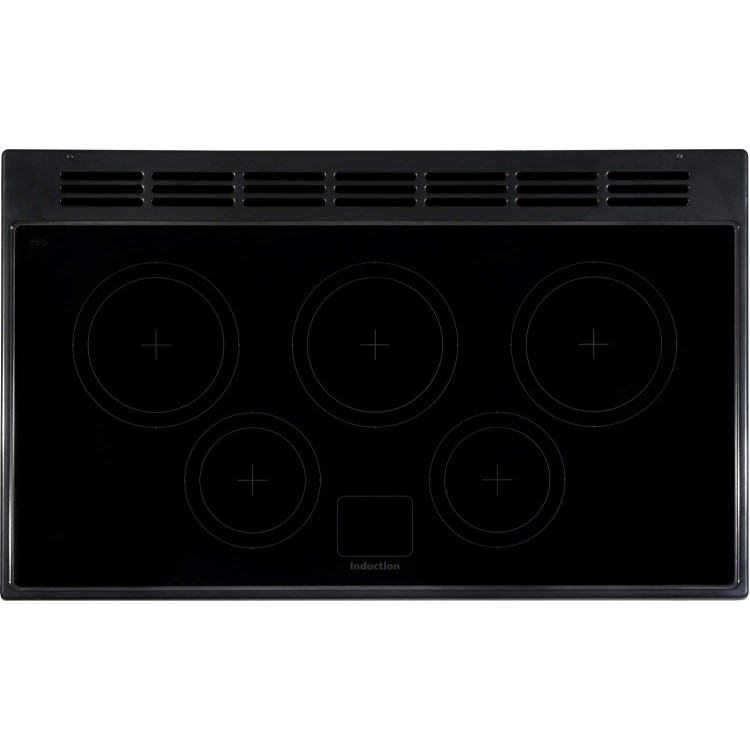 Rangemaster Professional Plus 100cm Electric Induction Range Cooker - Stainless Steel