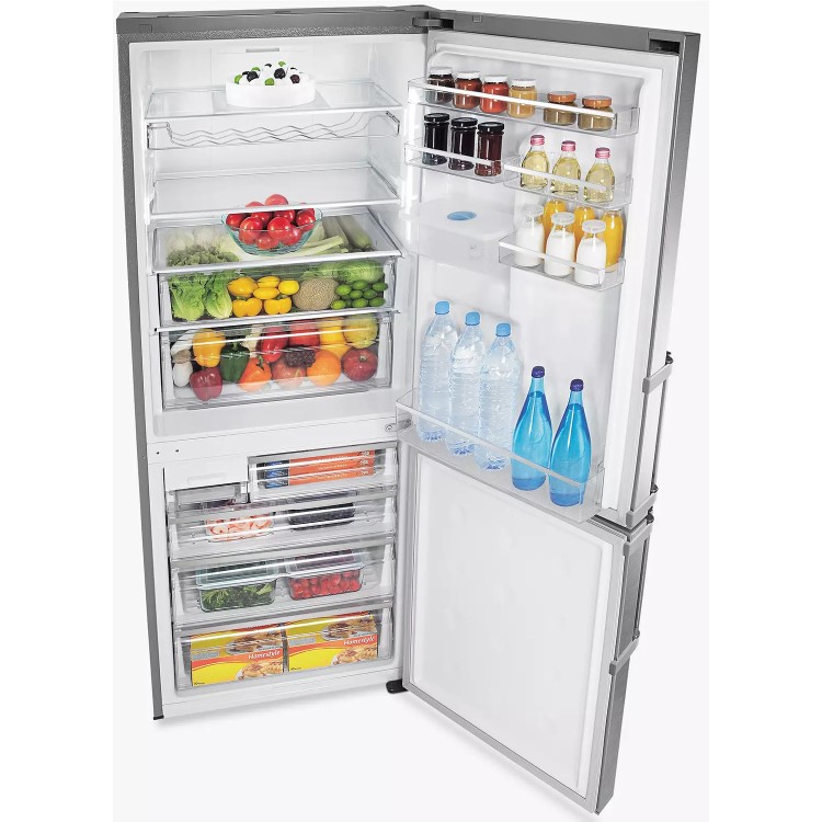 Refurbished Samsung Series 6 RL4363SBASL Freestanding 432 Litre Frost Free 70/30 Fridge Freezer Silver