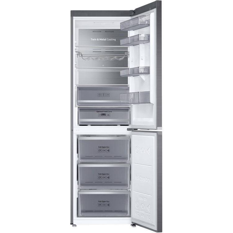 Refurbished Samsung RB38R7837S9 Freestanding 382 Litre 60/40 Frost Free Fridge Freezer