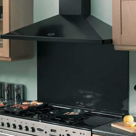 Rangemaster 110cm Chimney Hood - Black