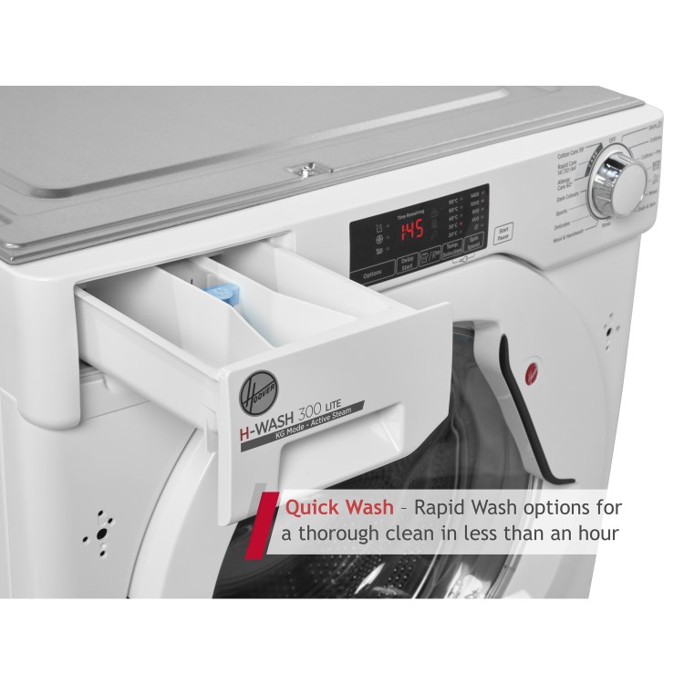 Hoover H-WASH 300 Lite 9kg 1400rpm Integrated Washing Machine